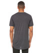 Bella + Canvas Men's Long Body Urban T-Shirt dark gry heather ModelBack