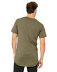 Bella + Canvas Men's Long Body Urban T-Shirt heather olive ModelBack