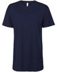 Bella + Canvas Men's Long Body Urban T-Shirt navy FlatFront