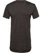 Bella + Canvas Men's Long Body Urban T-Shirt dark gry heather FlatFront