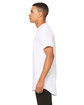 Bella + Canvas Men's Long Body Urban T-Shirt white ModelSide