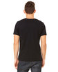 Bella + Canvas Men's Jersey Short-Sleeve Pocket T-Shirt black ModelBack