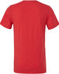 Bella + Canvas Men's Jersey Short-Sleeve Pocket T-Shirt hthr red/ dp hth FlatBack