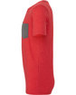 Bella + Canvas Men's Jersey Short-Sleeve Pocket T-Shirt hthr red/ dp hth OFSide