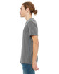 Bella + Canvas Men's Jersey Short-Sleeve Pocket T-Shirt deep heather ModelSide