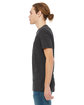 Bella + Canvas Men's Jersey Short-Sleeve Pocket T-Shirt dark gry heather ModelSide