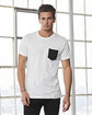 Bella + Canvas Men's Jersey Short-Sleeve Pocket T-Shirt  Lifestyle
