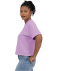 Comfort Colors Ladies' Heavyweight Middie T-Shirt orchid ModelSide