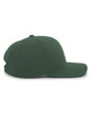 Pacific Headwear Cotton-Poly Cap dark green ModelSide