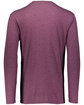 Augusta Sportswear Adult Tri-Blend Long Sleeve T-Shirt maroon heather ModelBack