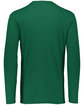 Augusta Sportswear Adult Tri-Blend Long Sleeve T-Shirt dk green heather ModelBack