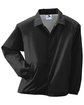 Augusta Sportswear Unisex Nylon Coach's Jacket black OFFront