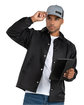 Augusta Sportswear Unisex Nylon Coach's Jacket black ModelQrt