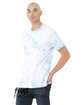 Bella + Canvas Unisex Tie Dye T-Shirt WHT/ SKY BLU TD ModelQrt