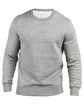 Threadfast Apparel Unisex Ultimate Crewneck Sweatshirt heather grey OFFront