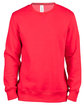 Threadfast Apparel Unisex Ultimate Crewneck Sweatshirt red OFFront