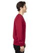 Threadfast Apparel Unisex Ultimate Crewneck Sweatshirt burgundy ModelSide