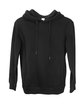 Threadfast Apparel Unisex Ultimate Fleece Pullover Hooded Sweatshirt BLACK OFFront