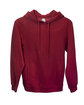 Threadfast Apparel Unisex Ultimate Fleece Pullover Hooded Sweatshirt burgundy OFFront