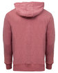 Threadfast Apparel Unisex Triblend French Terry Hoodie cardinal heather OFBack