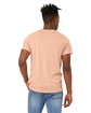 Bella + Canvas Unisex Sueded T-Shirt heather peach ModelBack