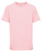 Next Level Apparel Youth Boys’ Cotton Crew LIGHT PINK OFFront