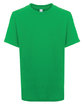 Next Level Apparel Youth Boys’ Cotton Crew kelly green OFFront