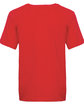 Next Level Apparel Youth Boys’ Cotton Crew RED OFBack