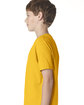 Next Level Apparel Youth Boys’ Cotton Crew gold ModelSide