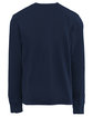 Next Level Apparel Youth Cotton Long Sleeve T-Shirt midnight navy OFBack