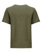 Next Level Apparel Youth CVC Crew military green OFBack