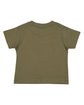 Rabbit Skins Toddler Fine Jersey T-Shirt MILITARY GREEN ModelBack
