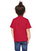 Rabbit Skins Toddler Fine Jersey T-Shirt VINTAGE RED ModelBack