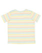 Rabbit Skins Toddler Fine Jersey T-Shirt sunkissed stripe ModelBack