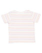 Rabbit Skins Toddler Fine Jersey T-Shirt lilac stripe ModelBack