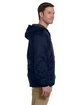 Dickies Men's Fleece-Lined Hooded Nylon Jacket dark navy ModelSide