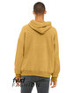 Bella + Canvas FWD Fashion Unisex Sueded Fleece Pullover Sweatshirt heather mustard ModelBack