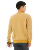 Bella + Canvas Unisex Sueded Drop Shoulder Sweatshirt heather mustard ModelBack