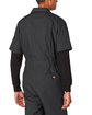 Dickies Men's Short-Sleeve Coverall BLACK _XL ModelBack