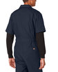 Dickies Men's Short-Sleeve Coverall DK NAVY _XL ModelBack