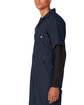 Dickies Men's Short-Sleeve Coverall DK NAVY _2XL ModelSide