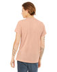Bella + Canvas Unisex Triblend T-Shirt peach triblend ModelBack