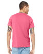 Bella + Canvas Unisex Triblend T-Shirt CHAR PNK TRIBLND ModelBack