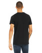 Bella + Canvas Unisex Triblend T-Shirt SOLID BLK TRBLND ModelBack