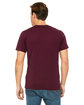 Bella + Canvas Unisex Triblend T-Shirt sd maron trblnd ModelBack