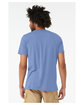 Bella + Canvas Unisex Triblend T-Shirt solid blue trbln ModelBack