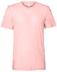 Bella + Canvas Unisex Triblend T-Shirt PINK TRIBLEND FlatFront