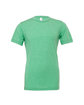 Bella + Canvas Unisex Triblend T-Shirt green triblend OFFront