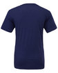 Bella + Canvas Unisex Triblend T-Shirt navy triblend OFBack