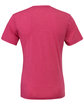 Bella + Canvas Unisex Triblend T-Shirt berry triblend OFBack